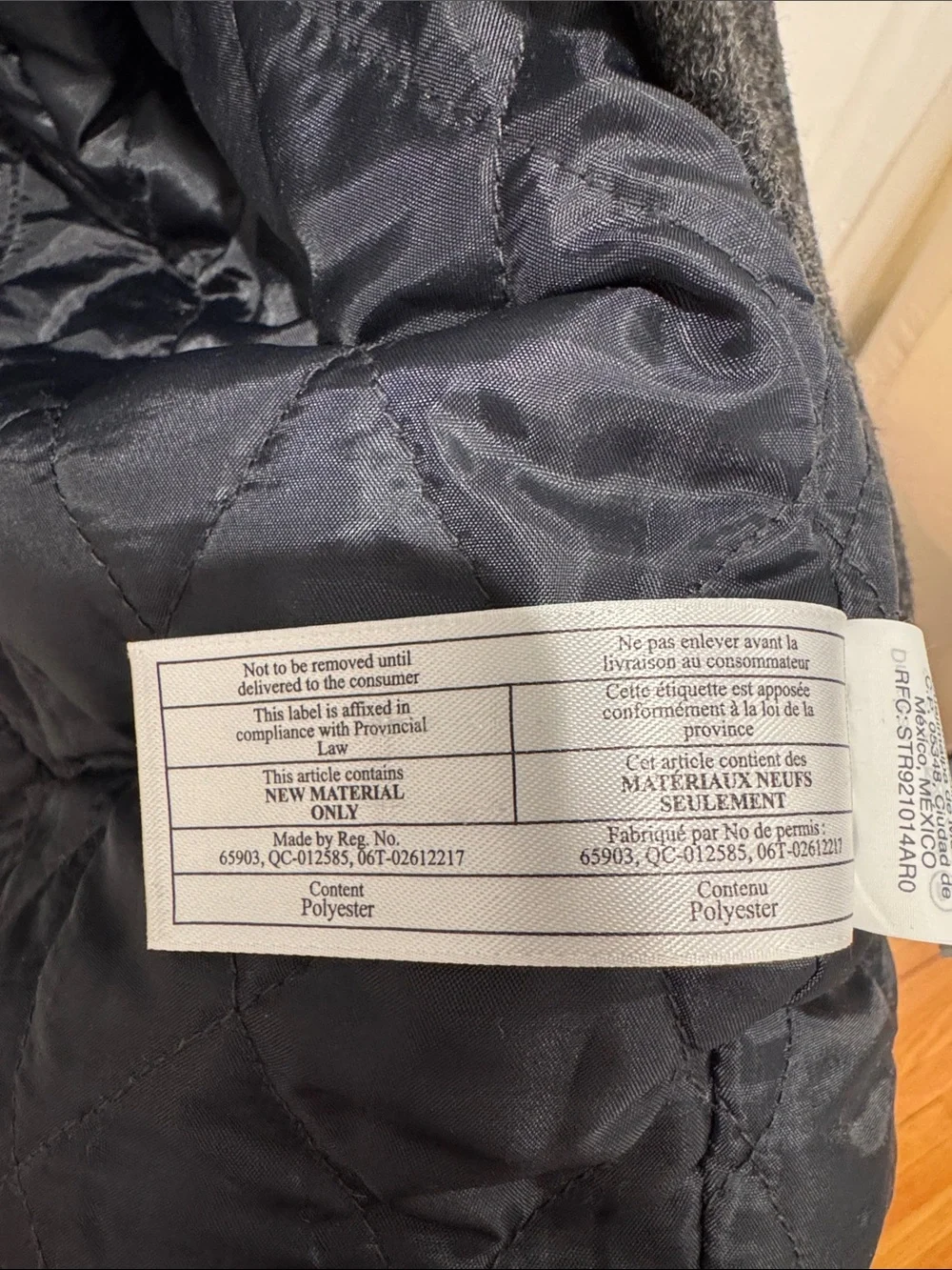 J. Crew Men's Gray Wool-Blend Overcoat - Classic Tailored Coat